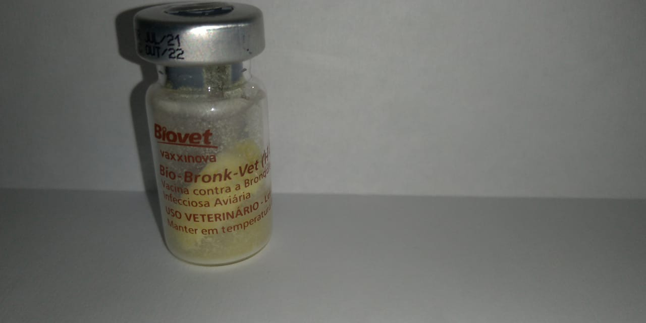 Vacina para bronquite das aves 1000 doses