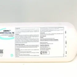 CEVAC CORYMUNE 7K Vacina inativada oleosa contra doença de Newcastle, Bronquite Infecciosa, Síndrome de Queda de Postura (EDS), Coriza Infecciosa (A, B e C) e Salmonella Enteritidis